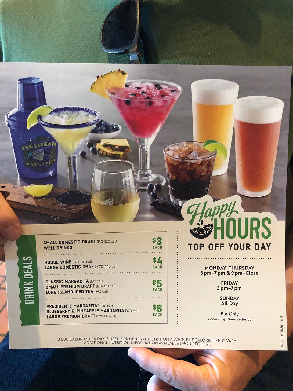 Chilis Bar Happy Hour