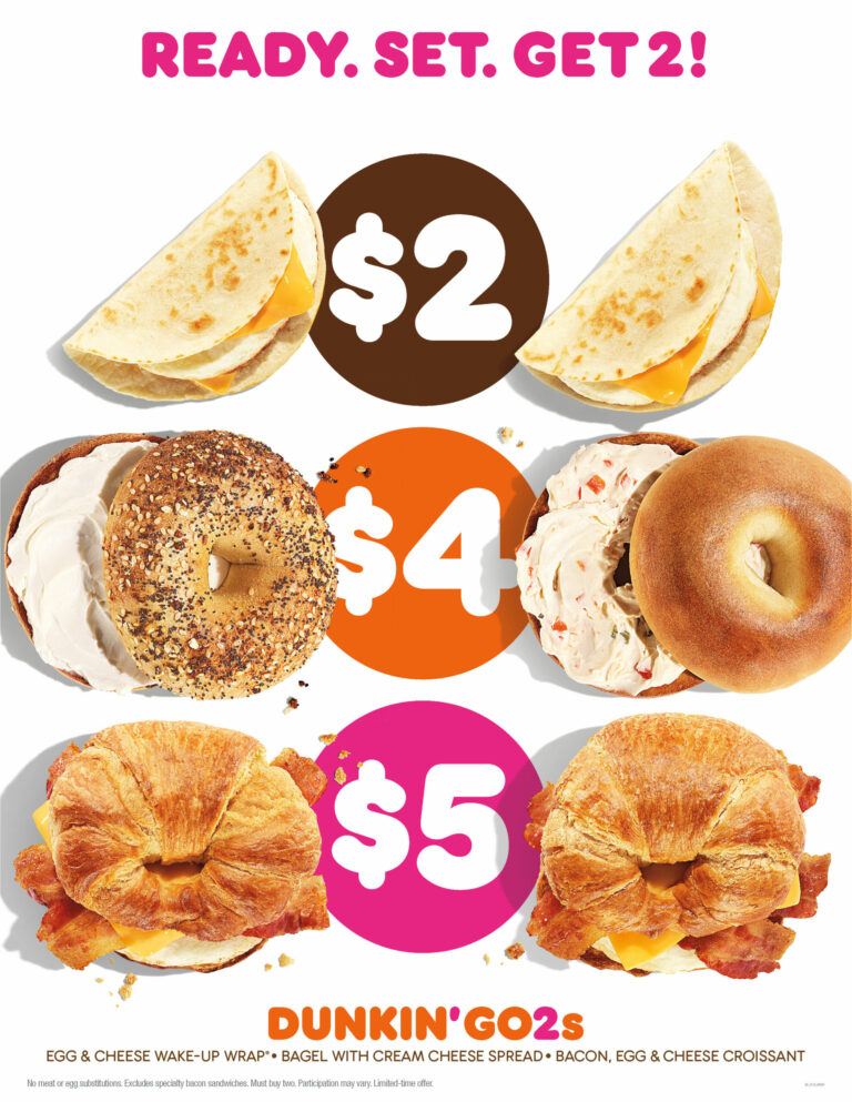 Dunkin’ Breakfast Menu: Morning Delights Unveiled!